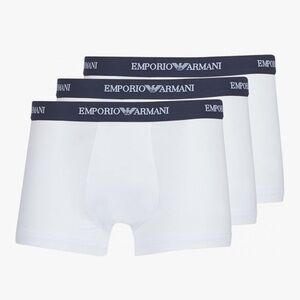 New 4 pairs Emporio Armani cotton men’s boxer shorts logo band S/M